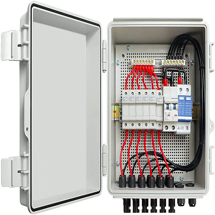 6-ой PV комбинированная Солнечная блок объединителя водонепроницаемый используется для энергосистемы системы солнечных батарей