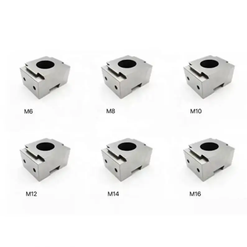 TEBAK CNC Machine Fixed Precision Vise Double Side OK Fixture Vise Cnc Machining Multi-station Wedge Clamping Block Element Vise