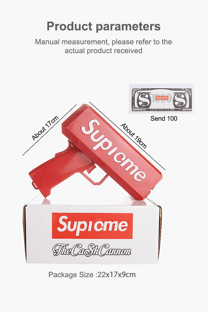 Supreme money sales gun price stockx