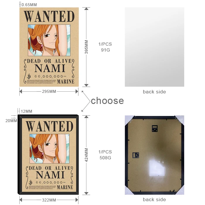 Один кусок хотели нами Хэнкок Робин 3D линзовидный аниме плакат 12x16 картина рамка 30x40 для рекламного