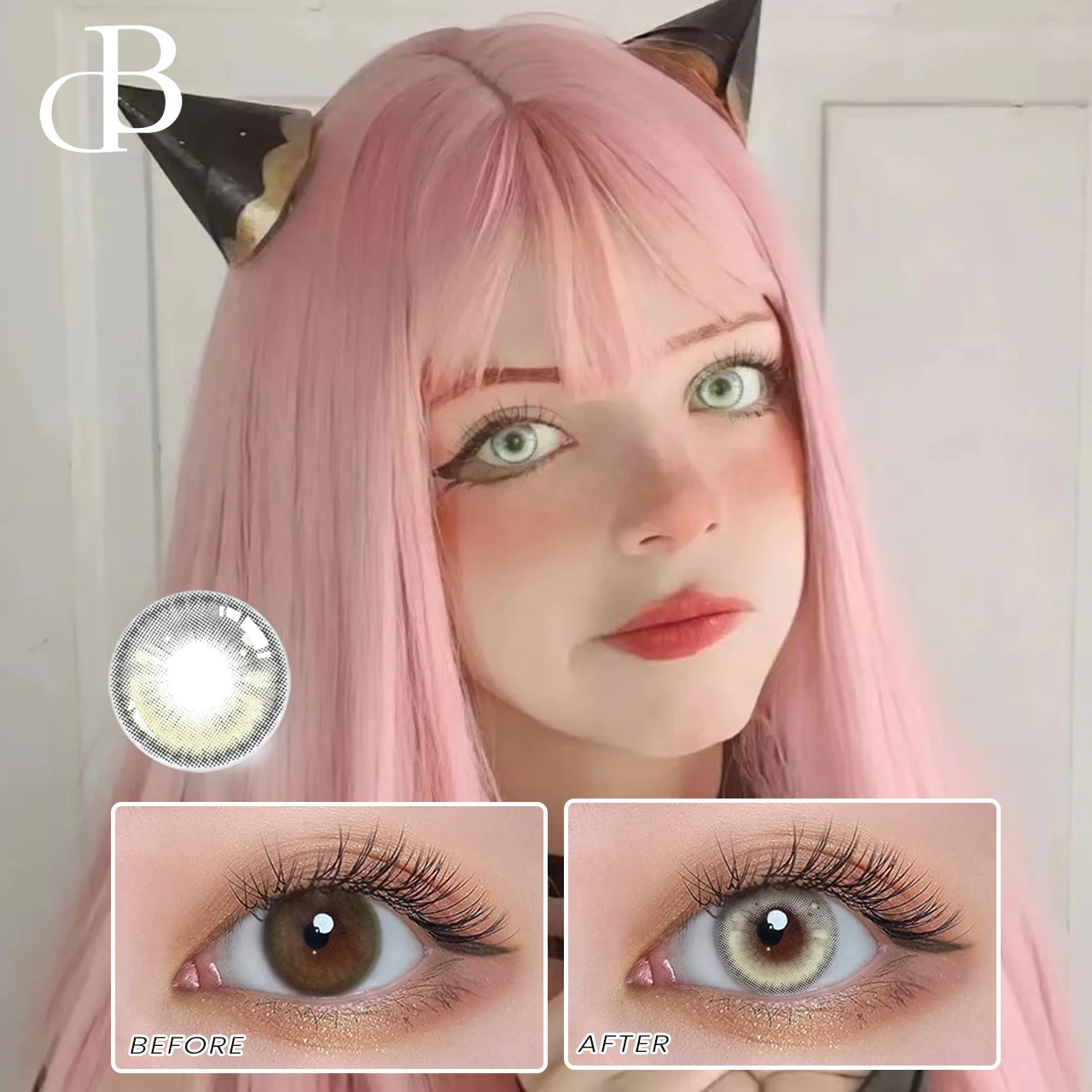 AFancy Pro Wholesale Glassball Yearly Cheap Big Eye Color Contact Lenses