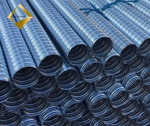 Предварительно напряженная конструкция для натяжения бетона и столба используются 70 мм круглые оцинкованные гофрированные