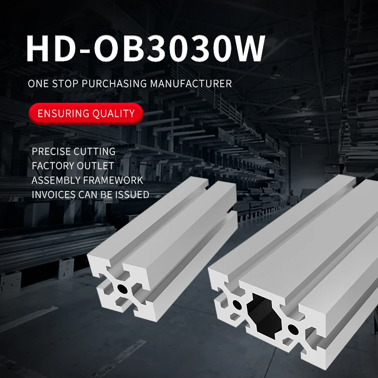 product 3030 t slot aluminum extrusion for 3d printer parts and cnc diy black287-6