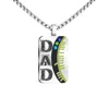 Three diamond necklace