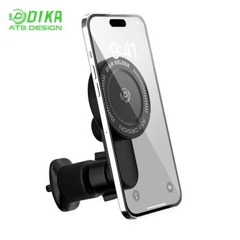 DIKA Flexible Car Air Vent Clip Mount Stand Holder Magnetic Air Outlet Mobile Phone Holder With Hook