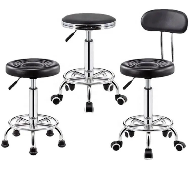 Height-adjustable Nurse Stool Hospital Doctor Stainless Steel Stool ...