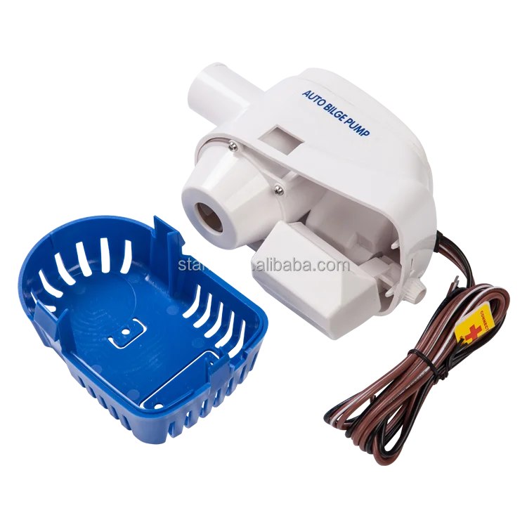 STARFLO DC Rule Yacht Automatic Small Boat 1100GPH 750GPH 24 Volt Battery Powered Bilge Pump