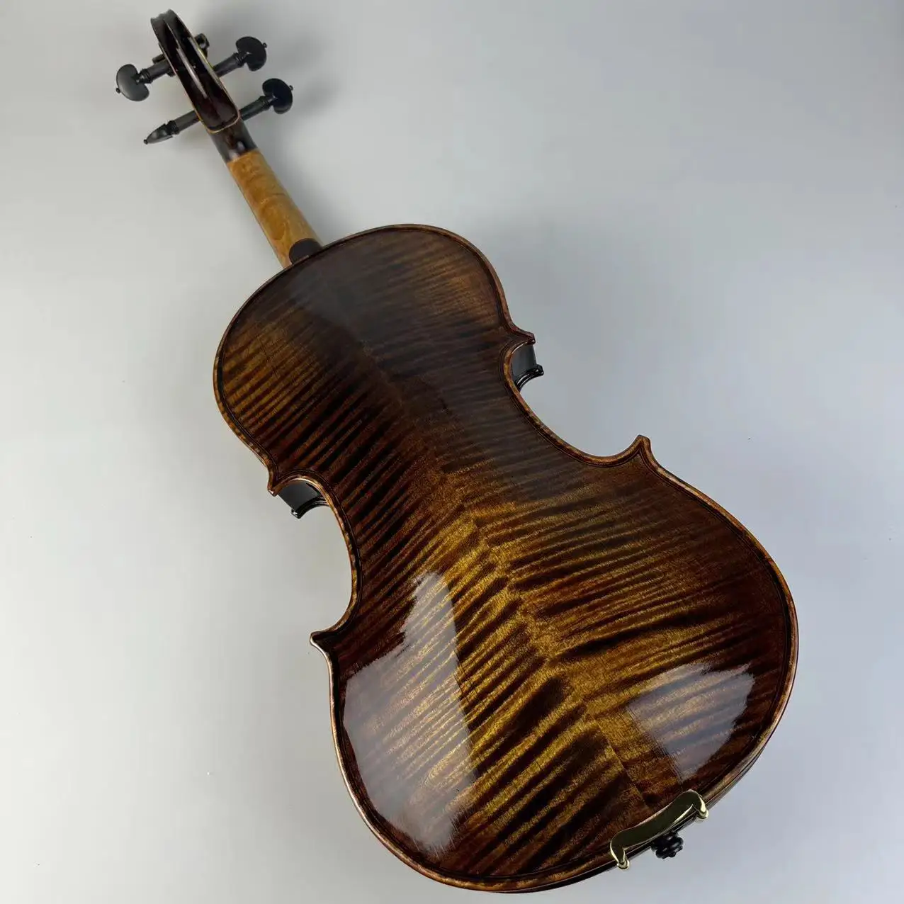 High End Handmade Patterned Violin Professional Solid Wood Violin Adult Child's Beautiful Tone Retro Handicraft Violin