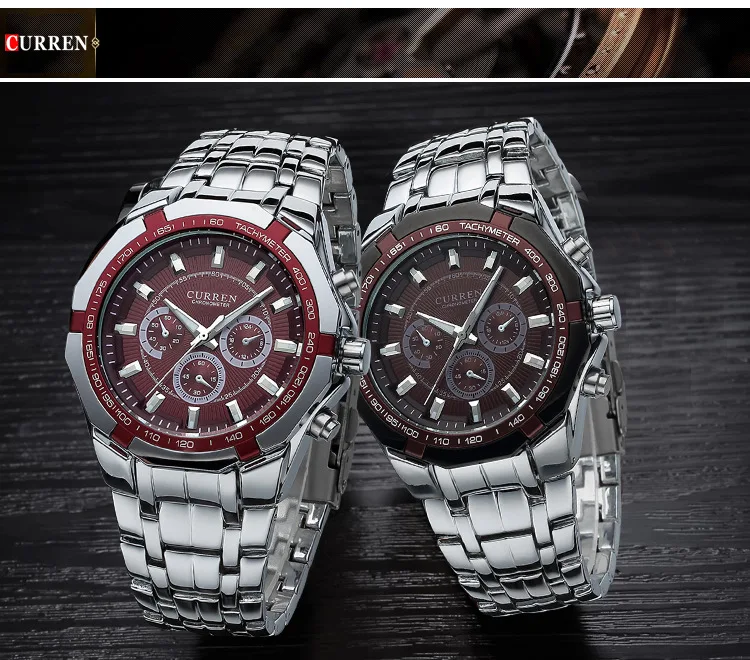 Buy Curren Leather Luxury watches Kenya » Rio Gift Shop