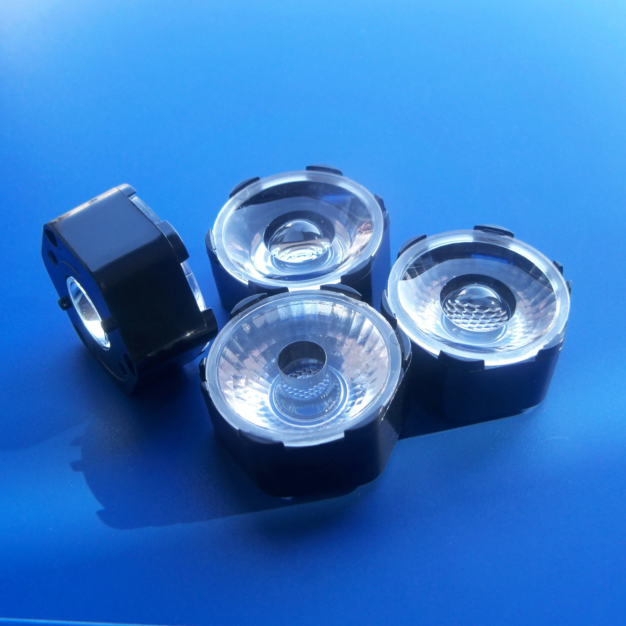 45degree -36mm Led lens for XPE,XML,XHP50,XHP70 Luxeon T Seoul Z5 OSLON Square 5050 7070LEDs HX-36H-45