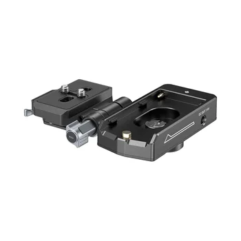 For SmallRig Compact NP-F970 Battery Adapter Plate Dual DC Output Quick Release Arca-Swiss Foldable DSLR Camera Compatible