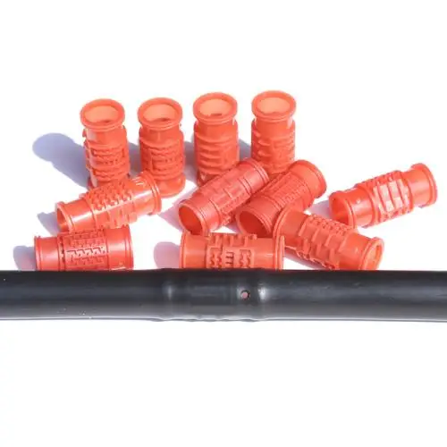 Orchard Inline Round Emitter Type Drip Pipe 16mm Irrigation System