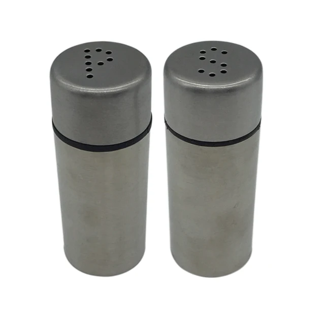 Шейкер для сахара и специй, банки из нержавеющей стали для соли и перца, дозатор для специй и сухих трав
