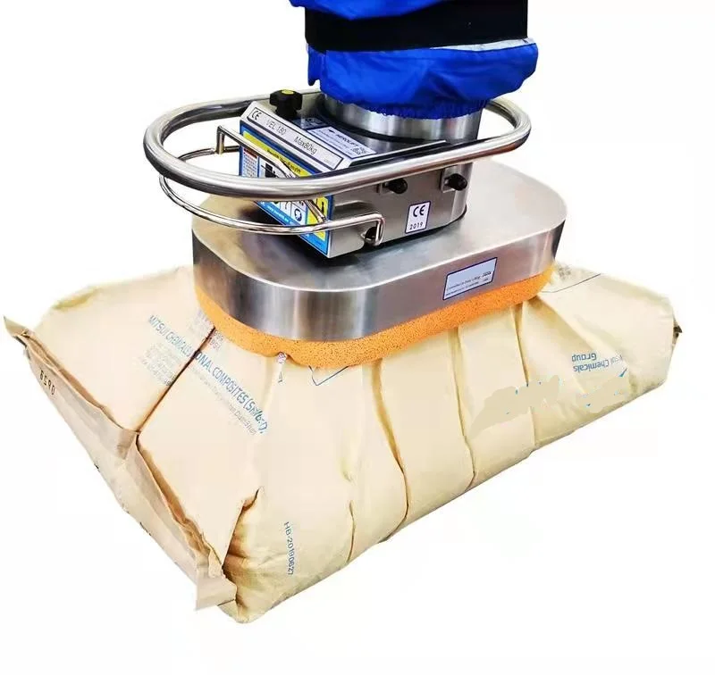 Package Loading Unloading Onto Pallet Box Cement Flour Bag Sack Vacuum Tube Lifter