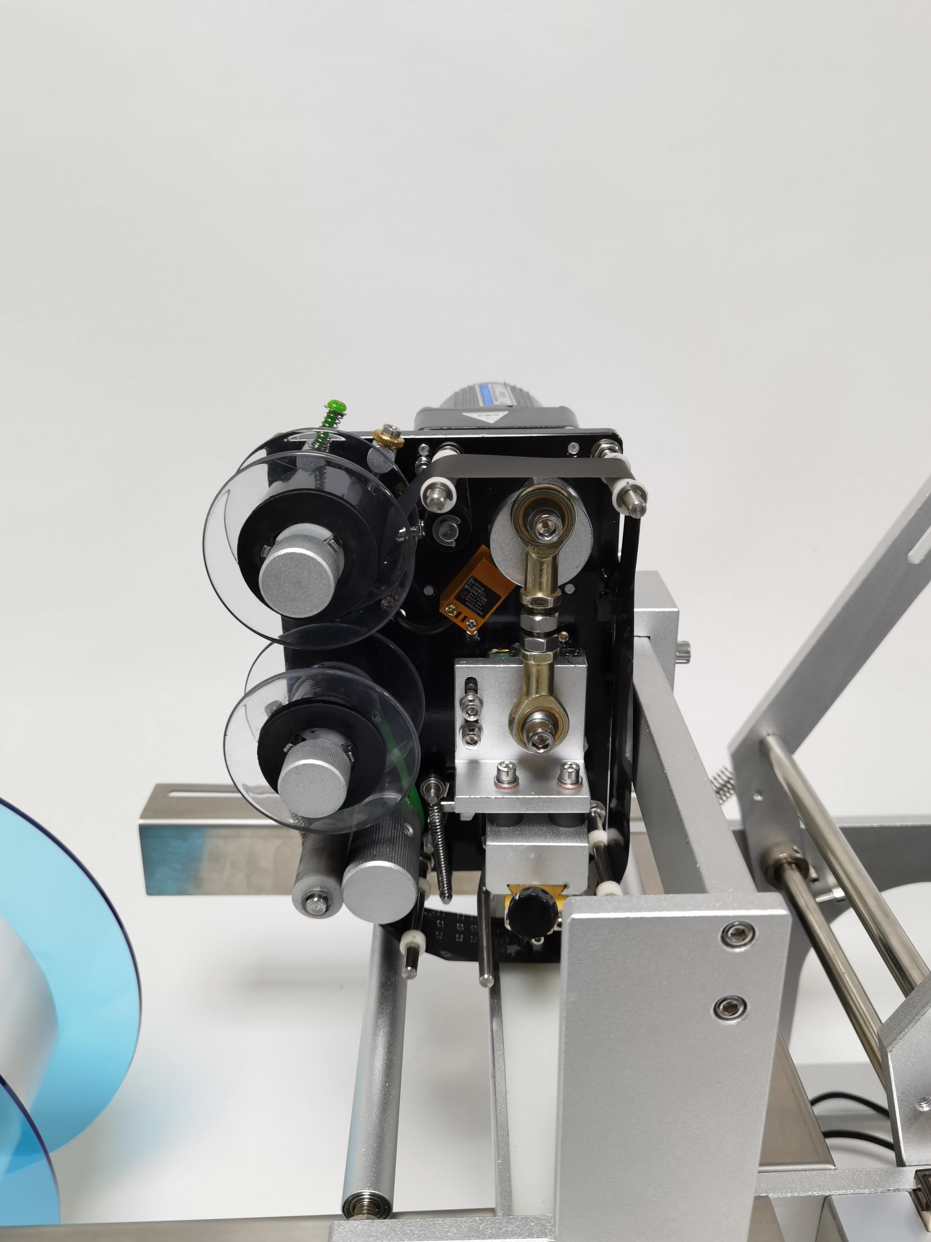 YTK-50(D) полу-автоматическая круглая бутылка фляга наклейки этикетки машина маркировочная машина