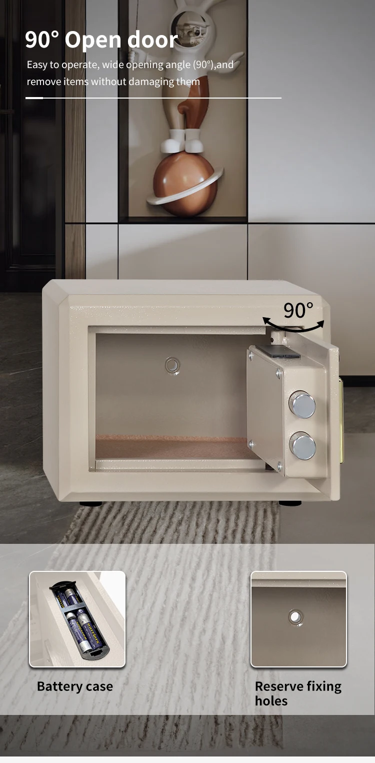 CEQSAFE High-end Small Home Digital Safe Lock for Cash for Home Money Safe Box supplier