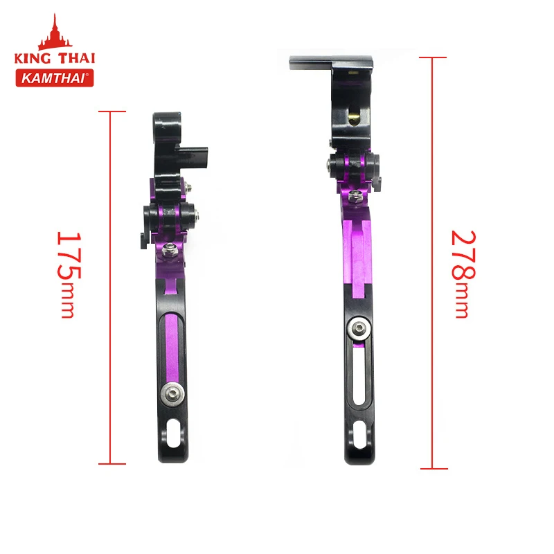 KAMTHAI CNC Motorcycles Spare Part Foldable Brake Clutch Lever for Bajaj Pulsar 200 NS