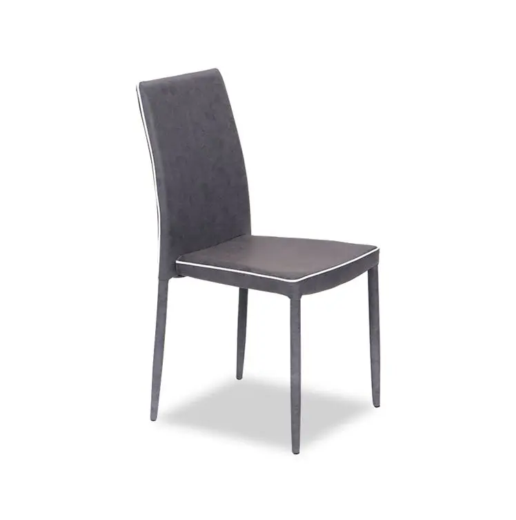 Pvc Dinning Chair Rattan Dining Set Dinner Round Diningtable Side Table Simple Slab Slim Small Smart Diner Soft Solid Wood Image