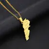 Gold Corrosion Necklace