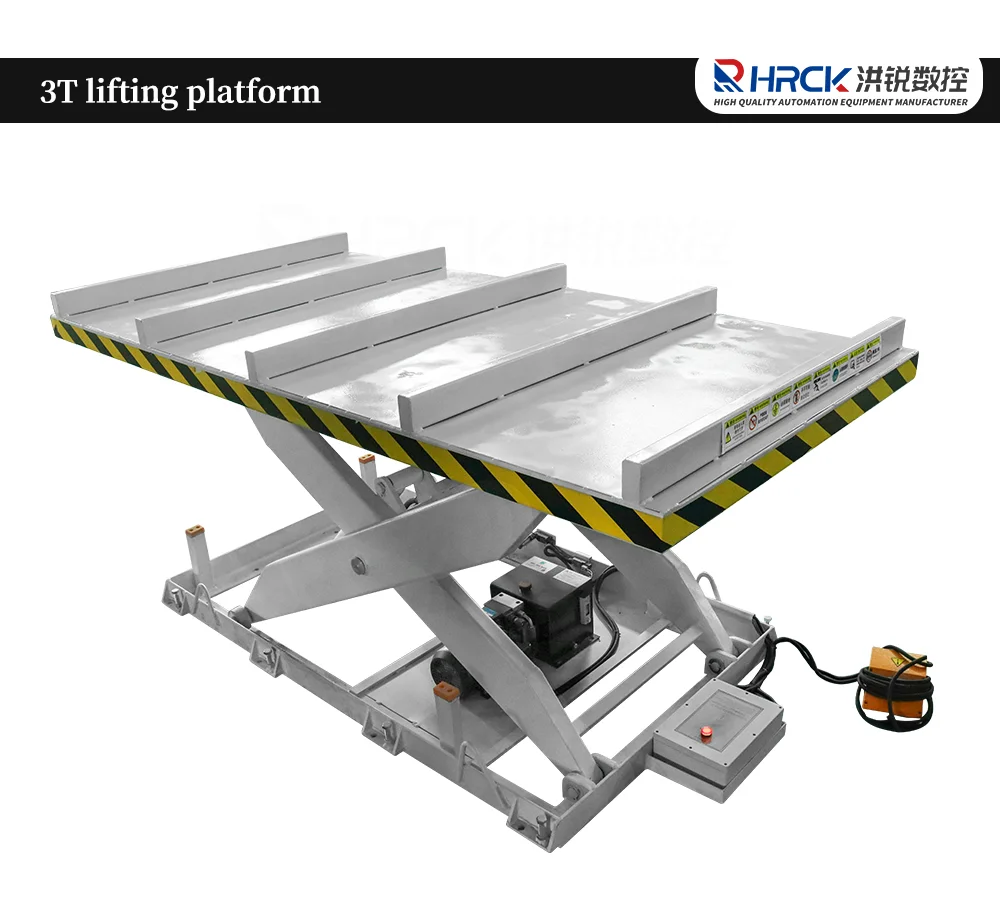 3000kg Electric Scissor Lifter Of Professional 3KW Portable Electric Lifter For Wood, Manufacturing Plant Strut Lifter details