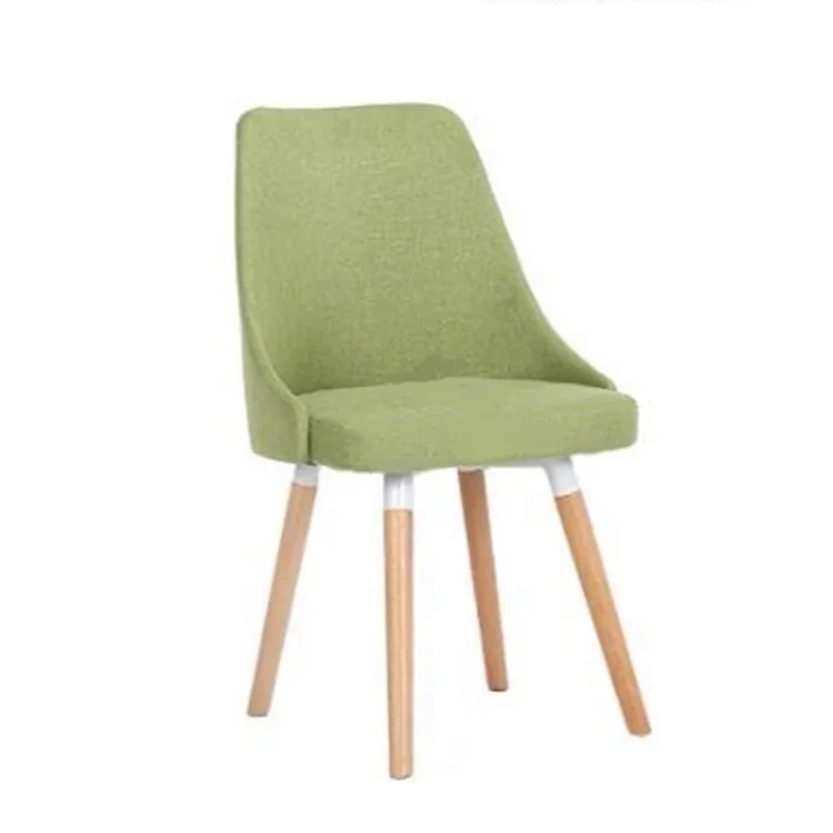 Лидер продаж новый дизайн коммерческая дешевая цена тканевое сиденье деревянный стул