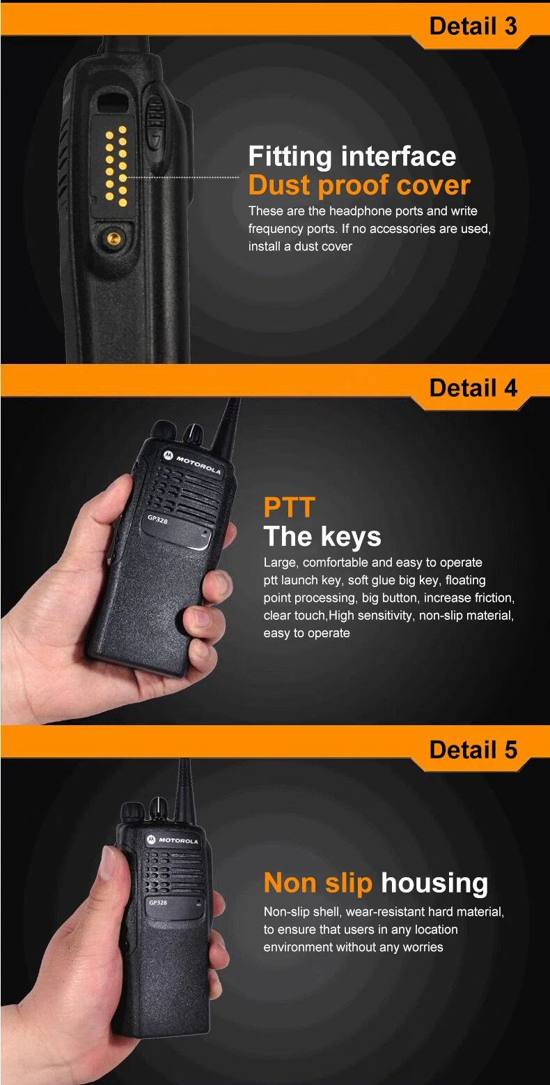 Motorola Handy Talky Pro5150 Walkie Talkie Ht 750 Hot Sale Gp328 Radio ...