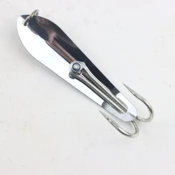 CHEERY Stainless Steel Casting & Trolling Fishing Spoon Lure for Carp & Bass-Ice & Float Fishing – Metal Jig – view 3