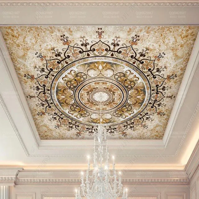 Try Ceiling Wallpaper to Open Up a Cramped Room  Architectural Digest
