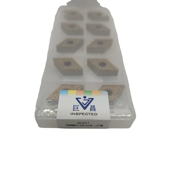 Juchang Factory Direct SNMG DNMG-JTM Turning Carbide Blade High Wear-Resistant CNC Metal Lathe Tool JC653 CVD Coating OEM