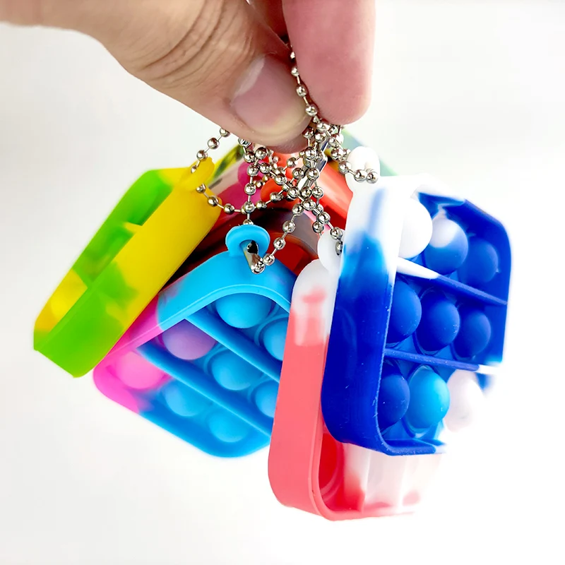 CPC OEM мини-поп фиджет-поп пузырьковый фиджет сенсорный брелок офисная настольная игрушка