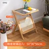 Nanshe side table, 50cm long, original color (gray glass).