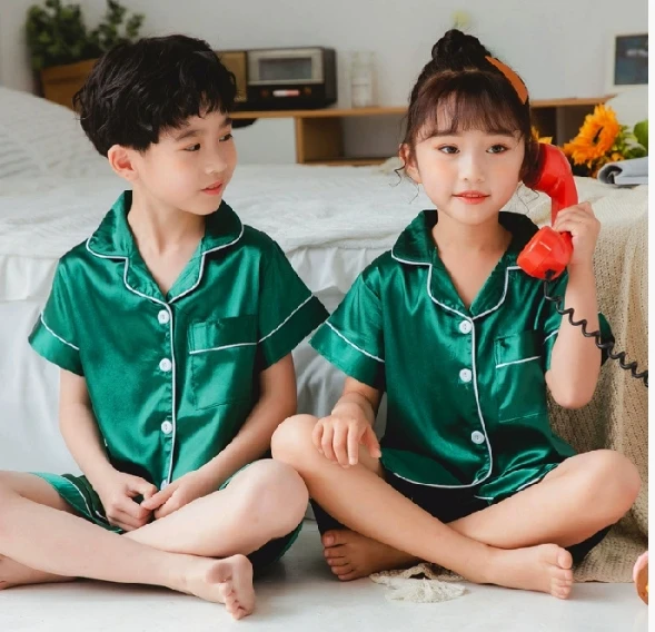 Pigiama per bambini pigiama Set per adolescenti abbigliamento da