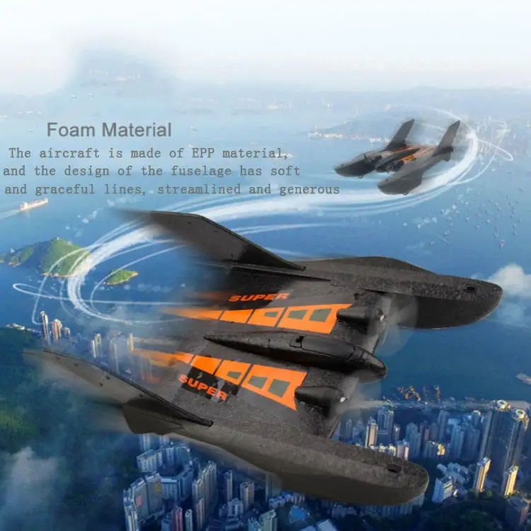 AiJH FX815 Rc Glider Remote Control Aircraft Spaceship 2.4GHz EPP Foam Remote Control Aircraft Rc Plane
