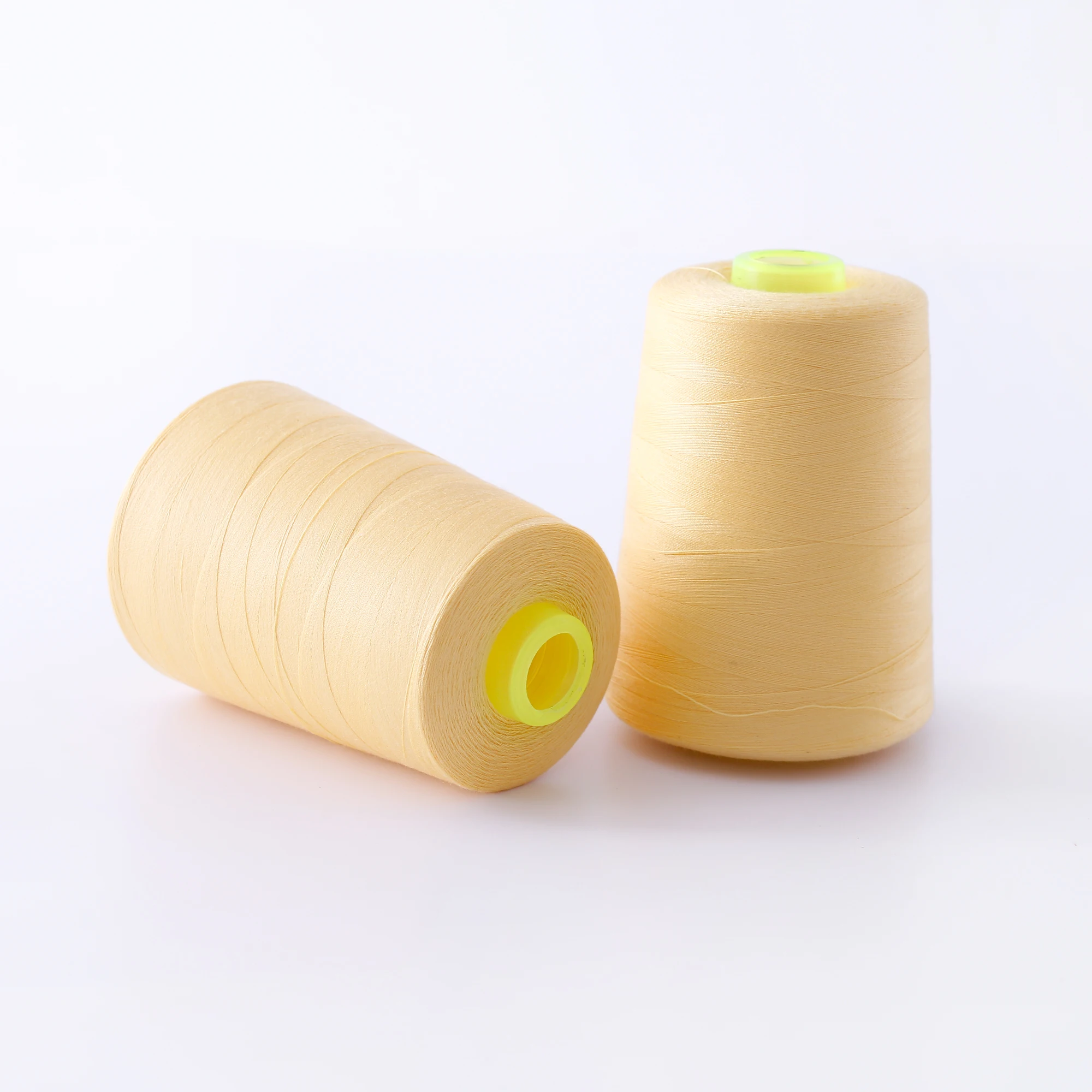 40S/2 Yellow In stock Superior Suppliers Organic Sewing Polyester Thread