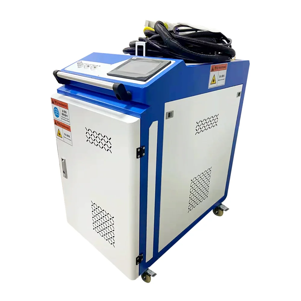 cw fiber 3 in 1 laser welding cutting and laser cleaning machine rust removal