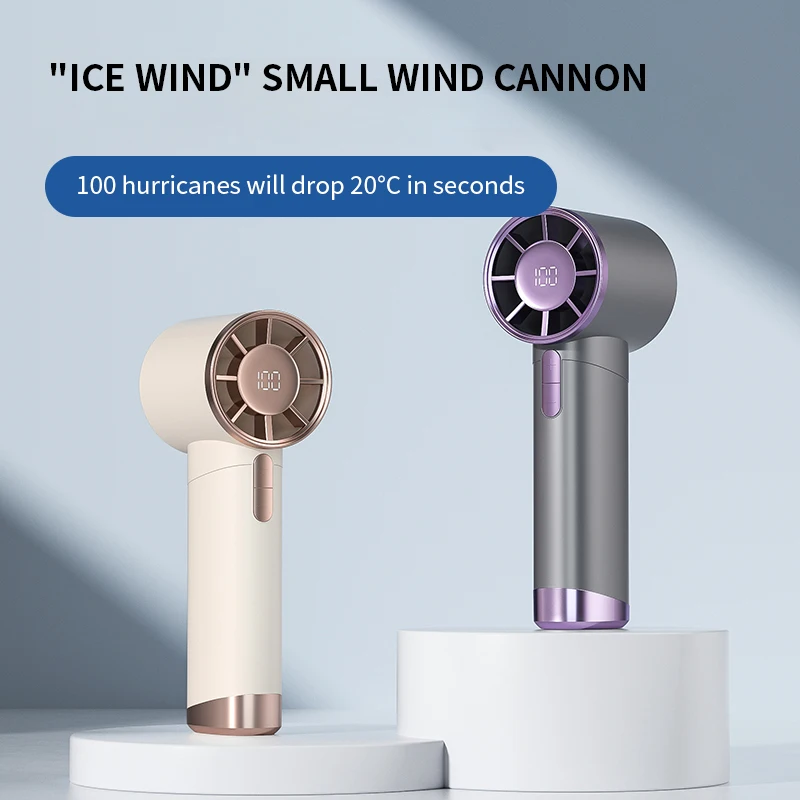 Best-Selling 3000mAh Mini Portable Cooling Fan USB Solar LED Charging  Lightweight Camping Outdoor Factory Wholesale OEM Fans