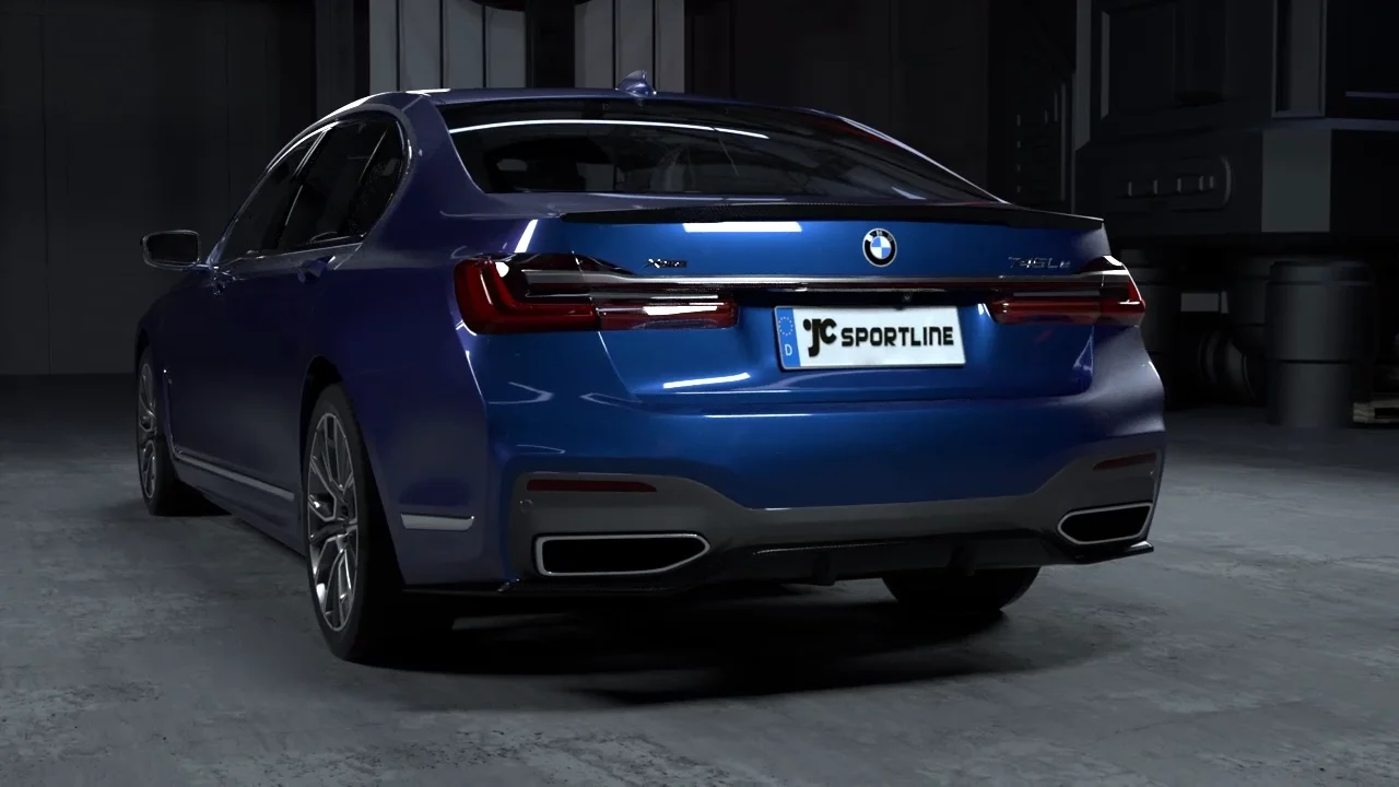 Carbon Fiber Facelift New 7 Series G11 Rear Diffuser Lips For Bmw G12 ...