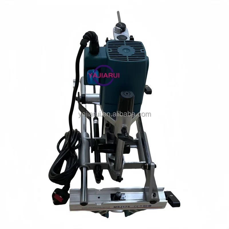 Factory Price 1100W Portable Small Woodworking Lock Mortiser Door Lock Hole Mortising Machine Wood Door Lock Drilling Machine