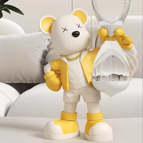 Dog Home Decoration Resin Arts and Crafts TV Cabinet Showroom Decoration Office Cartoon Statue