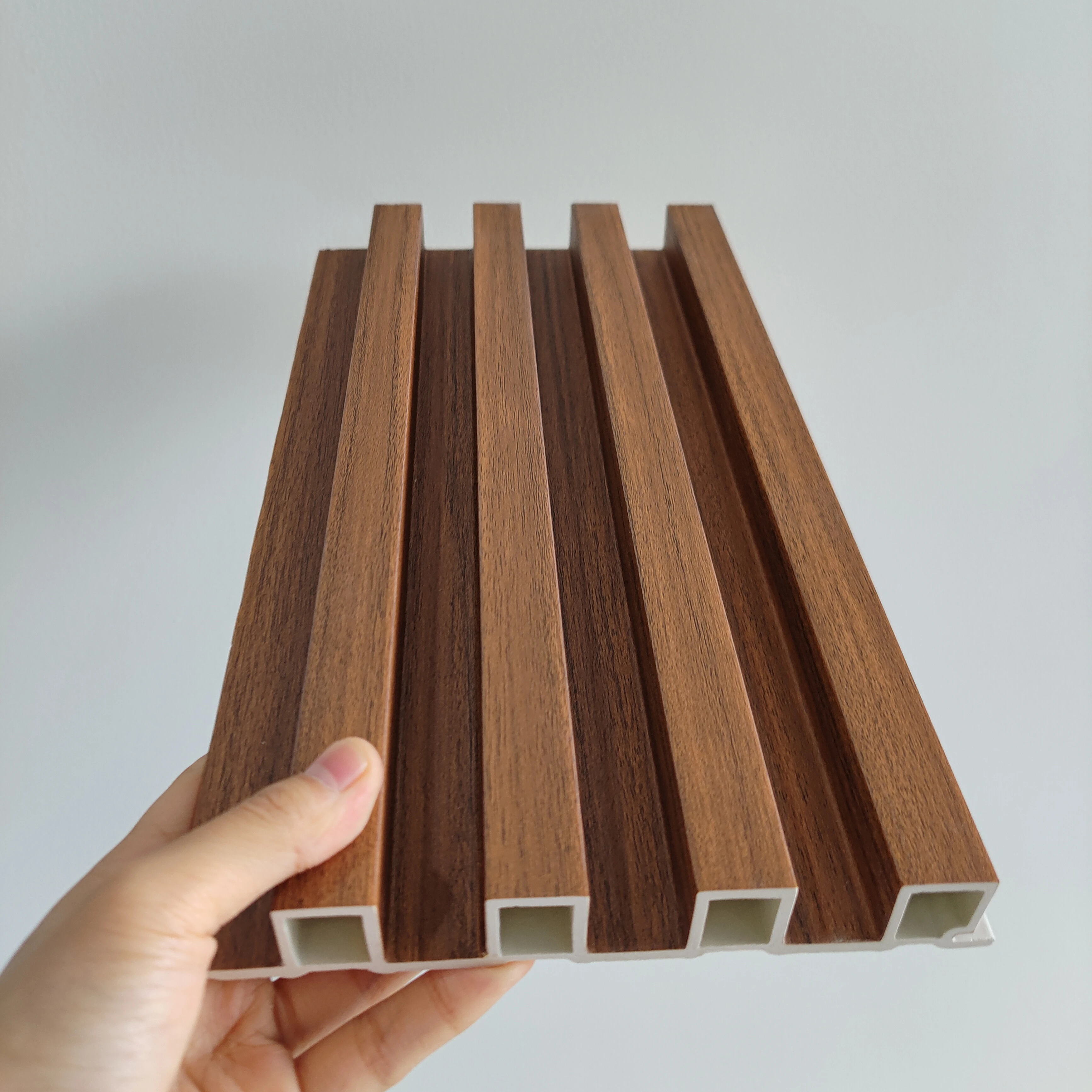 Eco Friendly Cheap Price Wpc Fluted Wood Interior Decoration Great Wall Panels Decorative Wood Alternative Wpc Wall Panel