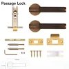 Gold Bronze Passage Lock