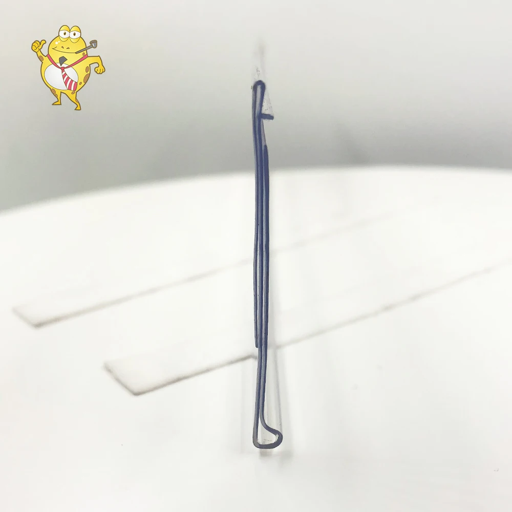 LAOHAMA Factory PVC Transparent Price Tag Holder Flat Data Strip Shelf Strip Display