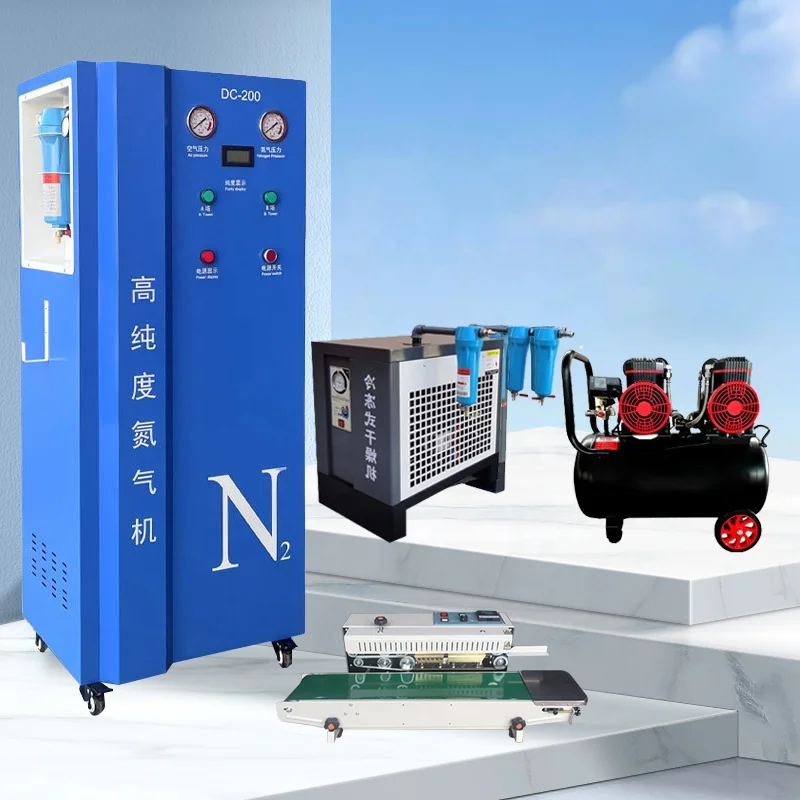 Factory Sale Laboratory N2 Nitrogen Generator Liquid Nitrogen Generator Liquid Nitrogen Machine for Food Grade