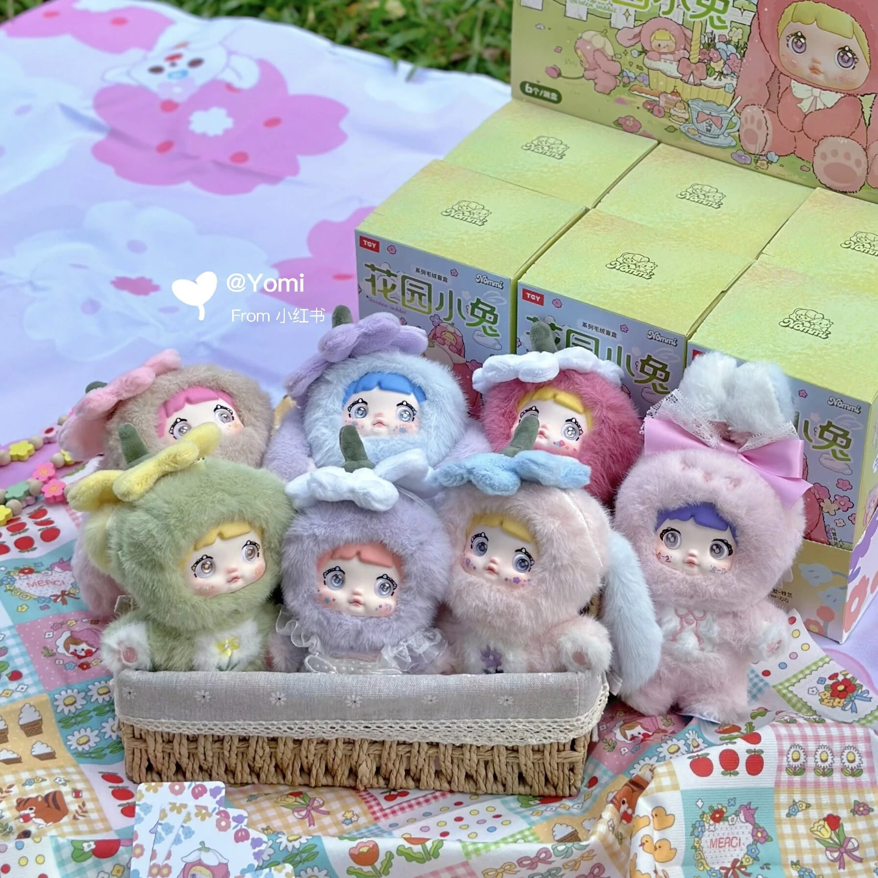 Baby Three Nommi V2 Garden Wrabbit - Trendy Plush Toy