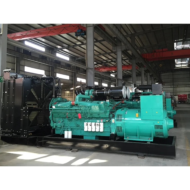 SHX Generator 1 Mw 1mw Power Plant 1 Megawatt Genset for Industrial Area