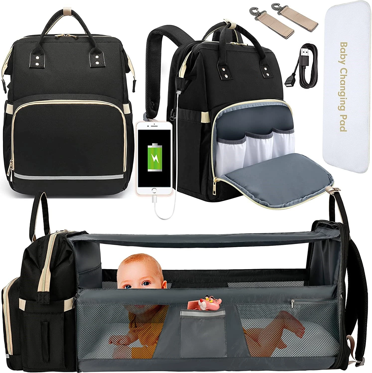 Bolsa Para Pañales De Bebé,Mochila Con Estación De Cambio,Bolsas De Bebé,Regalos  De Búsqueda De Registro De Bebé,Viaje,Impermeable,Muestra Gratis - Buy  Bolsa De Pañales,Viajes Bolsa Impermeable,Bolsa Impermeable Product on  Alibaba.com
