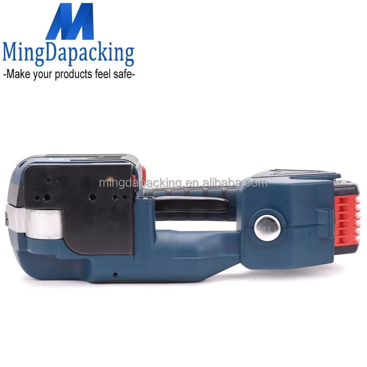 V2 Made in China Battery Powered Operated Plastic Strapping Tool Machine for pp Pet Strap
