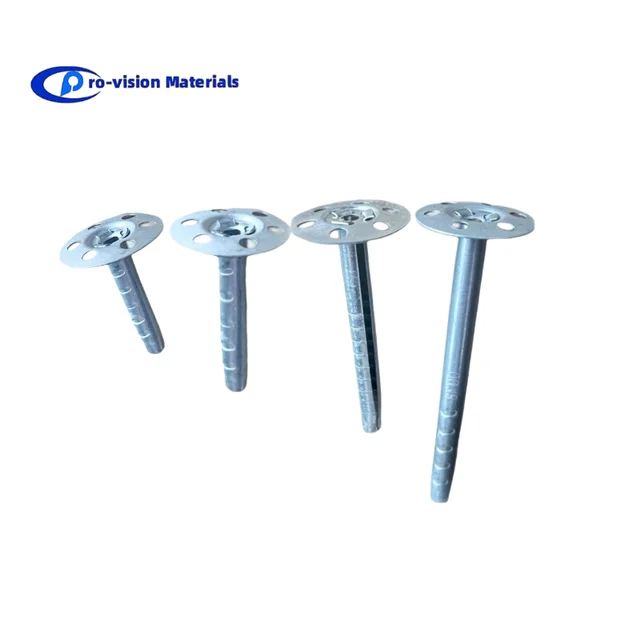 China Factory Supply Insulation Fixing Pin Expansion Nail Tube Tile Backer Board Dowels for Sale