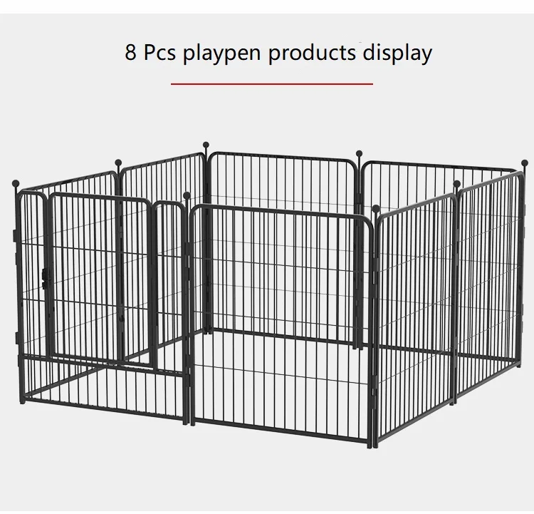 Cheap Welded Wire Mesh Dog Kennel Outdoor House Cages Pet Metal Cage