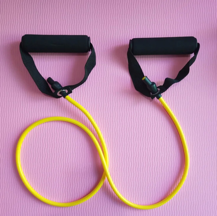 30 фунтов прямые резиновые ленты на шнурке для домашнего использования для йоги